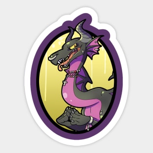 Dark Dragon Sticker